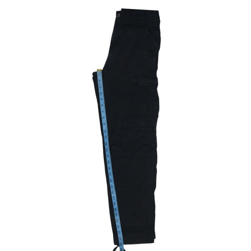 Carhartt Boys Black Cargo Trousers 10 Years Ripstop Cotton Blend