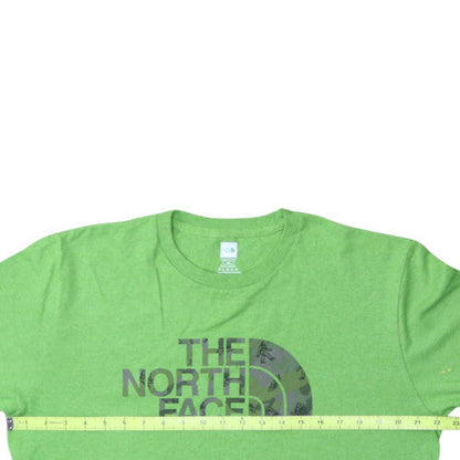The North Face Men's Green Crew Neck Short Sleeve Graphic T-Shirt L
