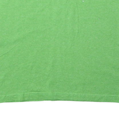 The North Face Men's Green Crew Neck Short Sleeve Graphic T-Shirt L