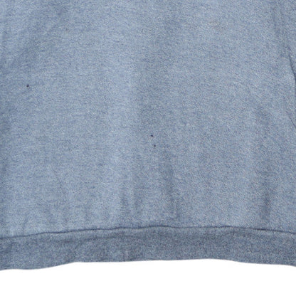 Lacoste Sport Mens Blue Pullover Hoodie XXL Cotton Blend Casual