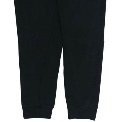 Nike Men's Black Jogger Trousers L Regular Fit Fleece Tapered