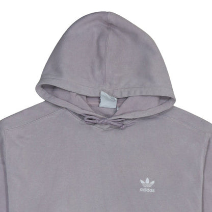 Adidas Women’s Purple Pullover Hoodie M Relaxed Fit, Hooded, Logo