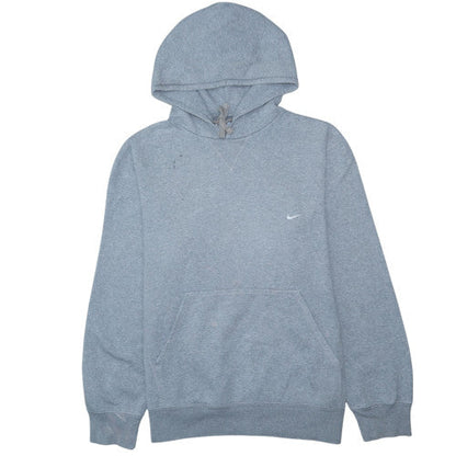 Nike Men's Grey Pullover Hoodie Size L Classic Sportswear