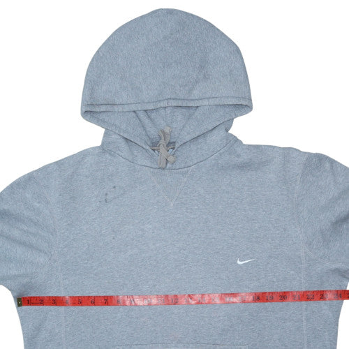 Nike Men's Grey Pullover Hoodie Size L Classic Sportswear