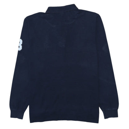 Ralph Lauren Men’s Navy Long Sleeve Polo Shirt XXL Custom Fit