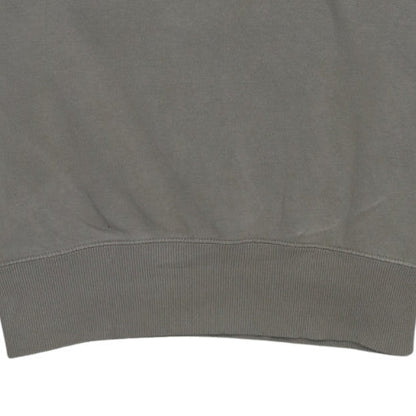 Nike Men's Grey XS Crew Neck Pullover Sweatshirt Embroidered Logo