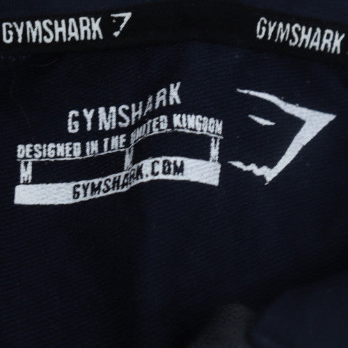 Gymshark Men’s Blue Full Zip Athletic Hoodie Size M