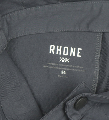 Rhone Mens Blue Chino Shorts Size 34 Regular Fit Lightweight