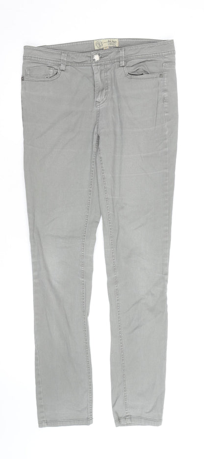 Fat Face Men's Grey Slim Fit Chino Trousers 32W Casual Cotton