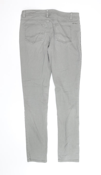 Fat Face Men's Grey Slim Fit Chino Trousers 32W Casual Cotton