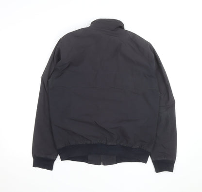Baracuta Men's Blue 38 Bomber Jacket Lightweight Cotton Blend