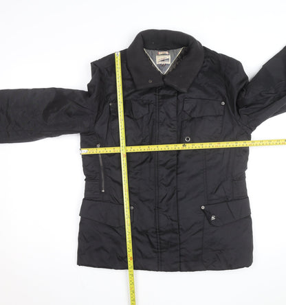 Tommy Hilfiger Men's Black XL Bomber Jacket Polyester Casual