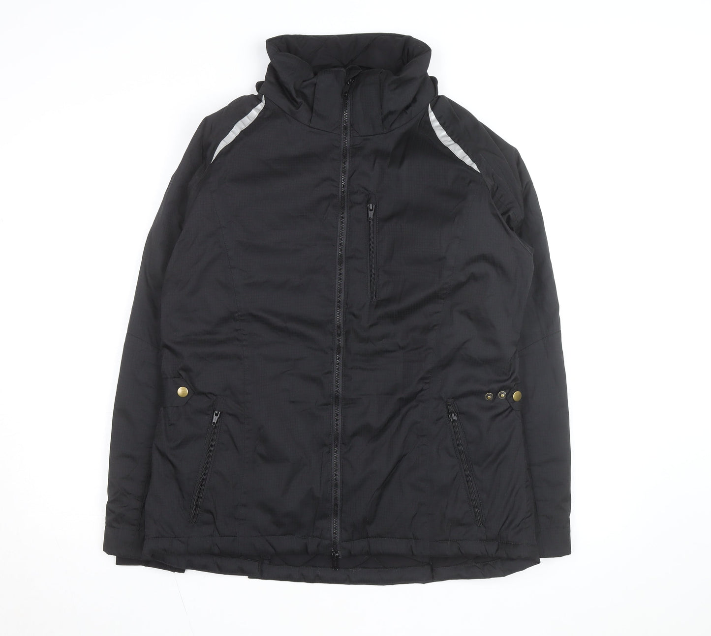 SmartPak Men's Black L Lined Waterproof Winter Puffer Jacket
