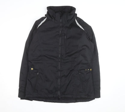 SmartPak Men's Black L Lined Waterproof Winter Puffer Jacket