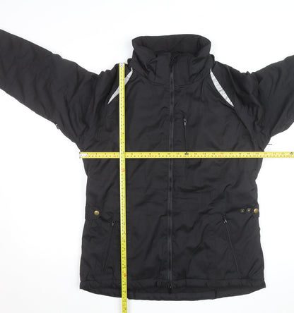 SmartPak Men's Black L Lined Waterproof Winter Puffer Jacket