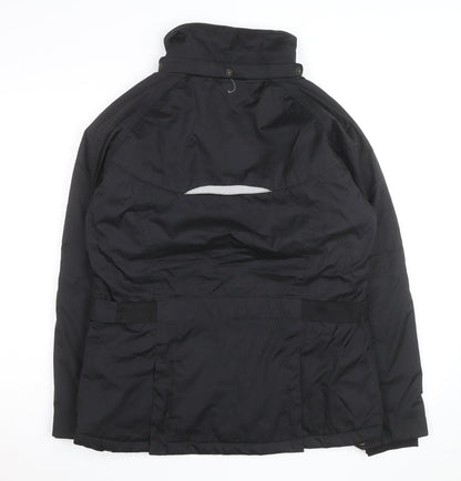 SmartPak Men's Black L Lined Waterproof Winter Puffer Jacket