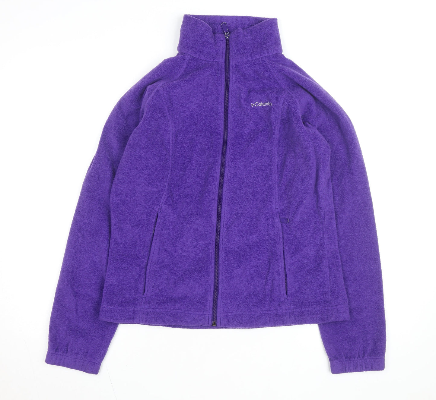 Columbia Women's Purple Fleece Full Zip Jacket Size M