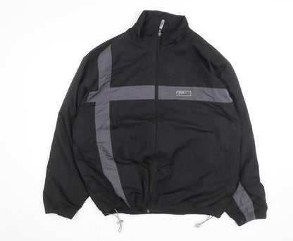 IZOD PerformX Men's Black L Windbreaker Jacket Polyester Outdoor