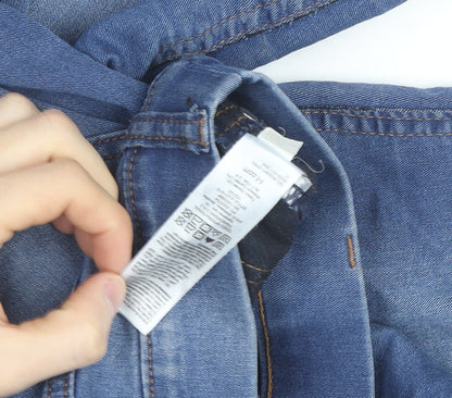 F&F Women Blue Size 14 Slim Fit Stretch Denim Jegging Jeans