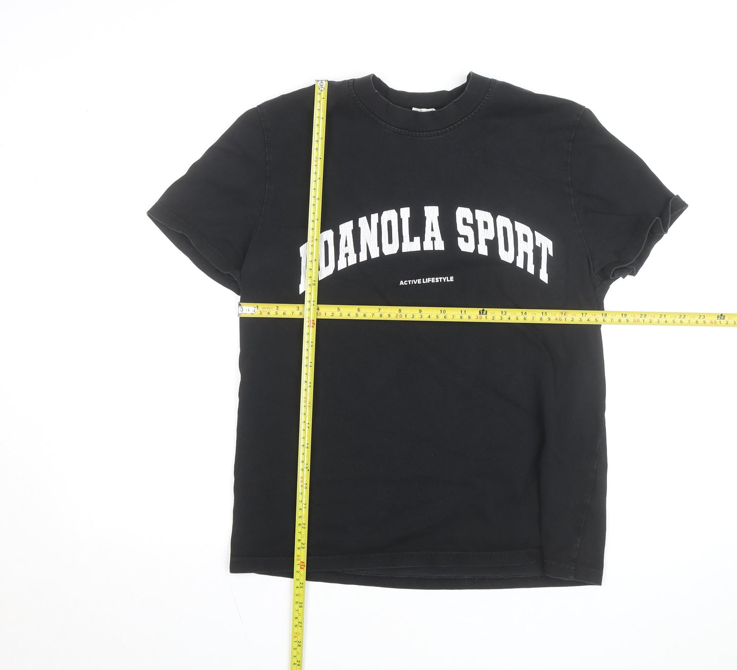 Adanola Women’s Black XS Organic Cotton Sport T-Shirt