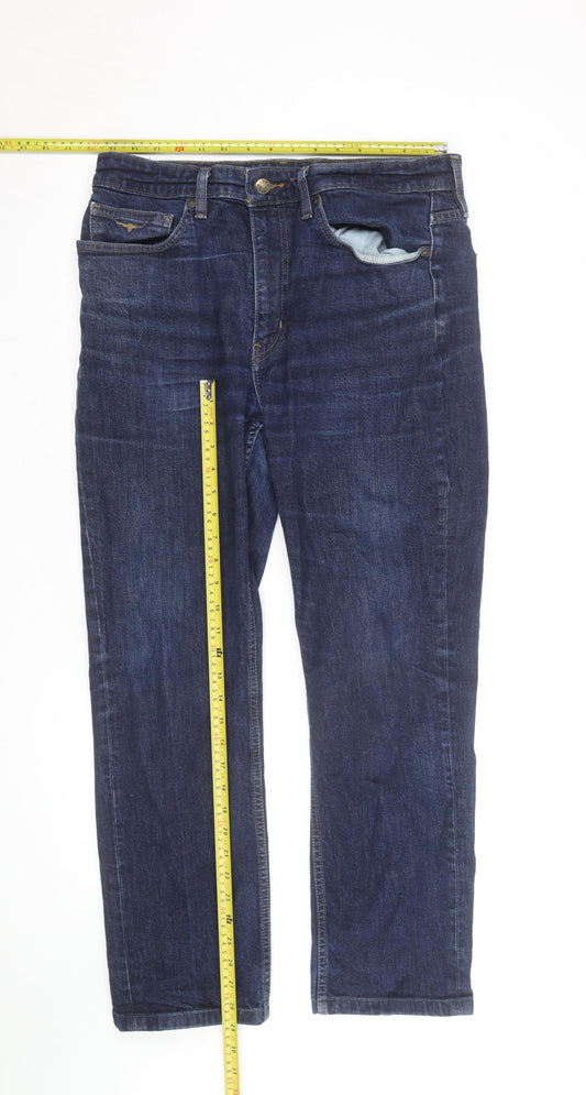 R.M. Williams Men's Blue Straight Jeans 34x32 Regular Fit Denim