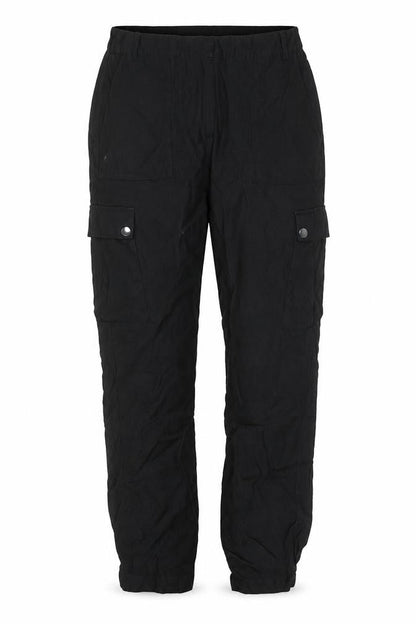 Mint Velvet Women’s Black Cargo Trousers Size 10L Viscose Blend