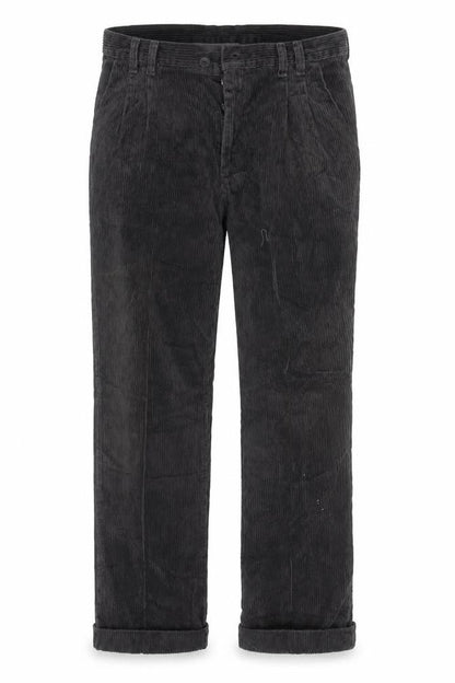 Wrangler Men's Black Corduroy Trousers 32W 31L Regular Fit