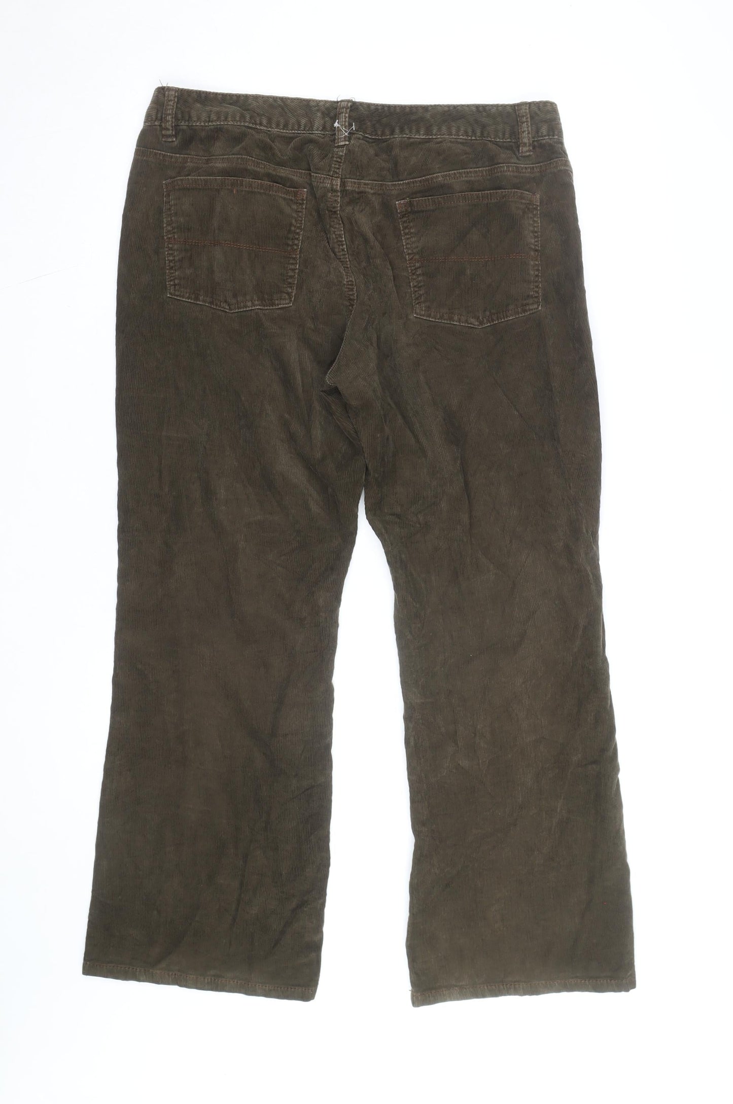 Ralph Lauren Men's Brown Corduroy Straight Trousers 32x30