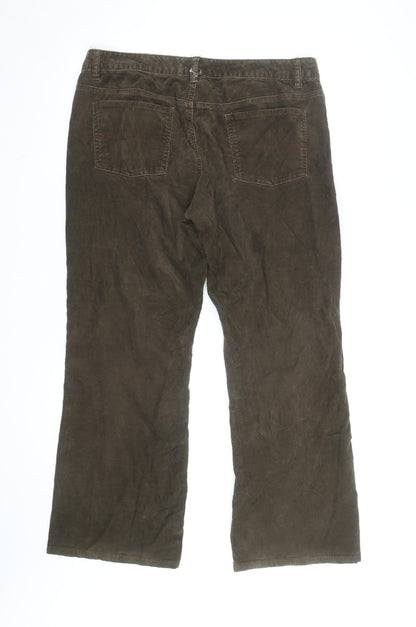 Ralph Lauren Men's Brown Corduroy Straight Trousers 32x30