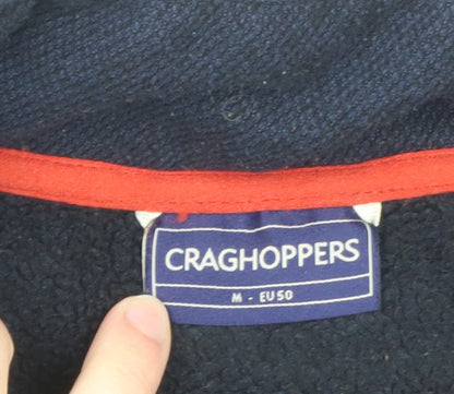 Craghoppers Men's Blue Full Zip Fleece Soft Shell Jacket Size M