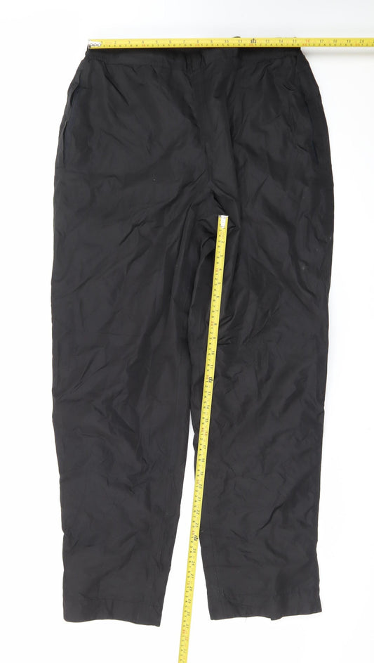 Prosimmon Golf Men's Black Waterproof Rain Trousers L 31/33