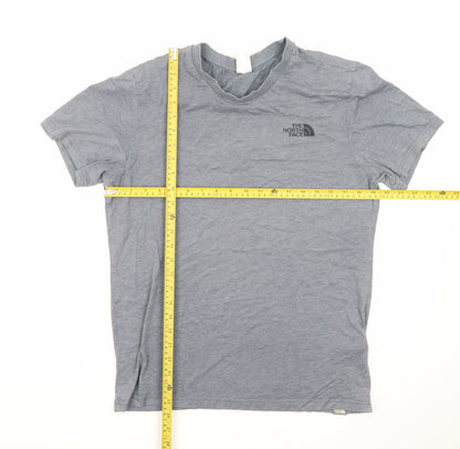 The North Face Men's Grey Short Sleeve Crew Neck T-Shirt Size M