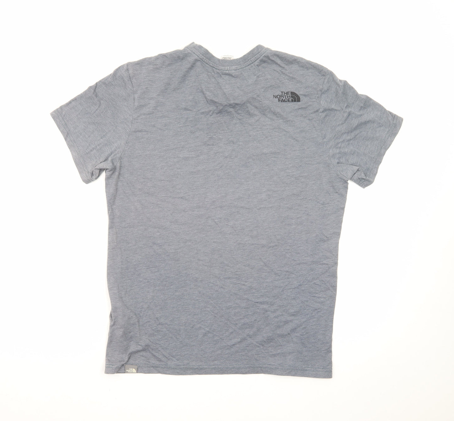 The North Face Men's Grey Short Sleeve Crew Neck T-Shirt Size M