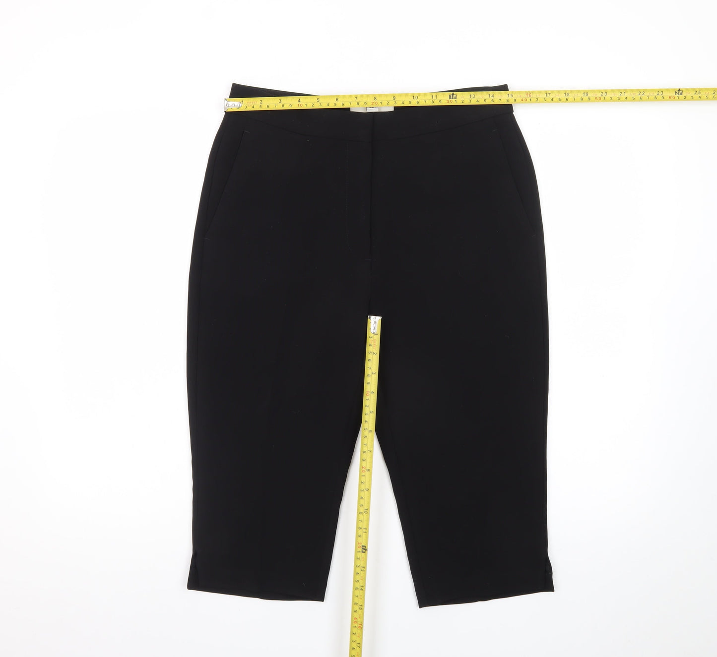 Marks and Spencer Women’s Black Chino Shorts Size 10 Regular