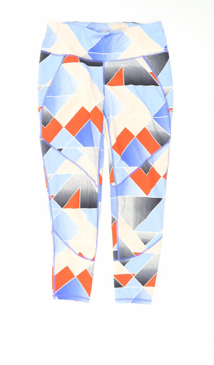 Sweaty Betty Women’s Multicoloured Geometric Capri Leggings Size M