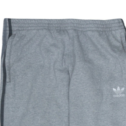 Adidas Men's Grey XL Jogger Sweatpants Tapered Cotton Blend