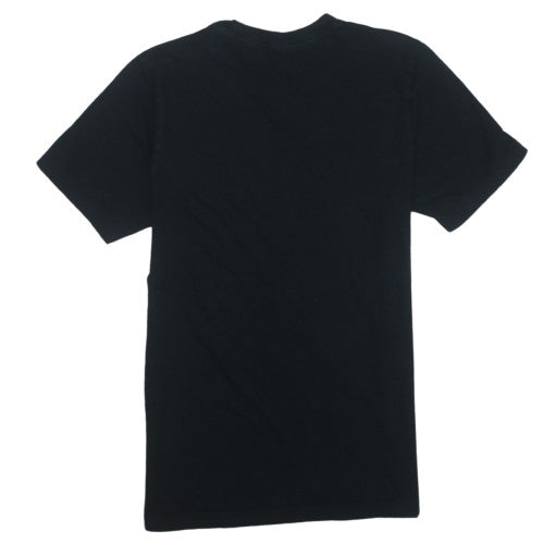 Nike Men's Black Crew Neck Short Sleeve Cotton T-Shirt Size S