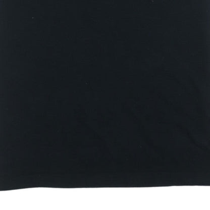 Nike Men's Black Crew Neck Short Sleeve Cotton T-Shirt Size S