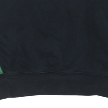 Nike Mens Black M Crew Neck Pullover Sweatshirt with Logo
