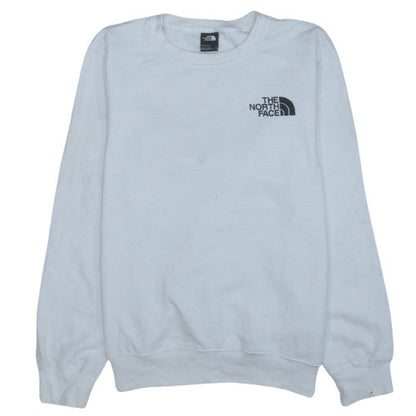 The North Face Men's White M Pullover Sweatshirt Outdoor Crew Neck