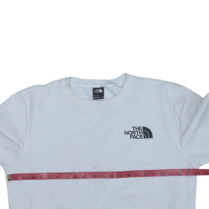 The North Face Men's White M Pullover Sweatshirt Outdoor Crew Neck