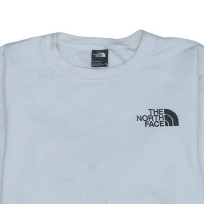The North Face Men's White M Pullover Sweatshirt Outdoor Crew Neck