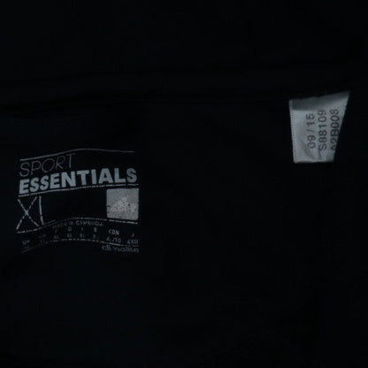adidas Men's Black XL Full Zip Hoodie Sports Essentials