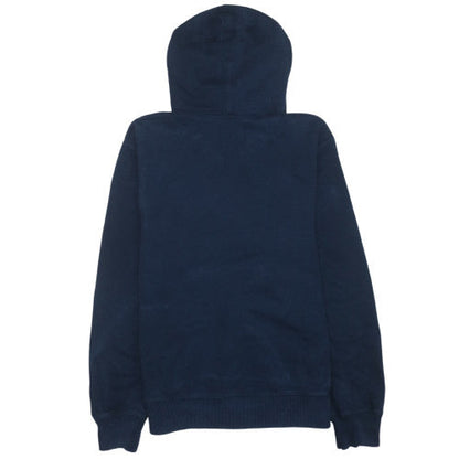 Nike Mens Blue Pullover Hoodie Size M Regular Fit Fleece Sweatshirt