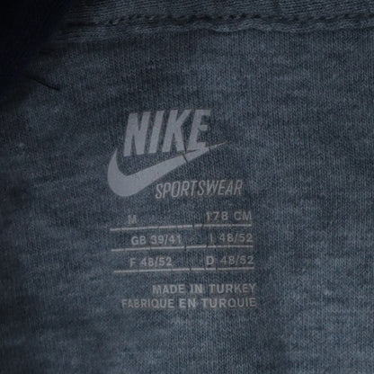Nike Mens Blue Pullover Hoodie Size M Regular Fit Fleece Sweatshirt