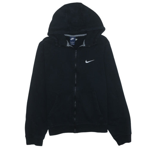 Nike Men's Black Full Zip Hoodie M Fleece Sportswear