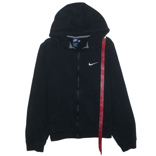 Nike Men's Black Full Zip Hoodie M Fleece Sportswear