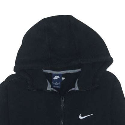 Nike Men's Black Full Zip Hoodie M Fleece Sportswear
