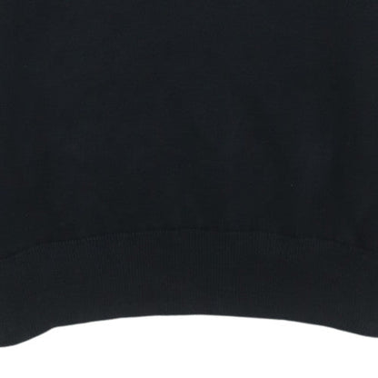 Tommy Hilfiger Men’s Black 2XL Quarter Zip Collared Sweatshirt