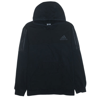 Adidas Mens Black XL Pullover Hoodie Fleece Sportswear